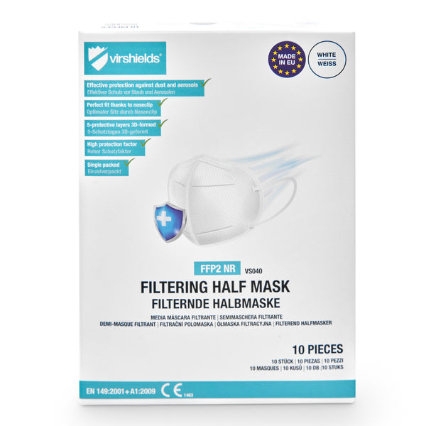 300x FFP2 filtering half masks 5-ply